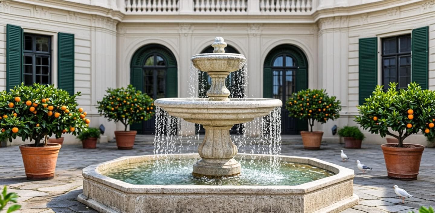 Fontaine de cour d’honneur