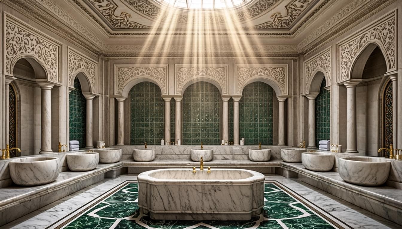 Hammam royal de marbre