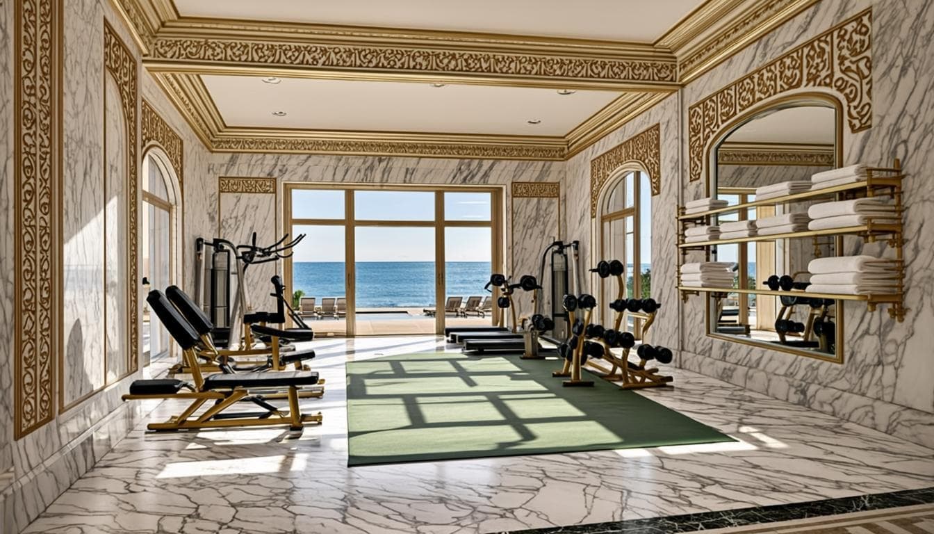 Studio fitness vue mer