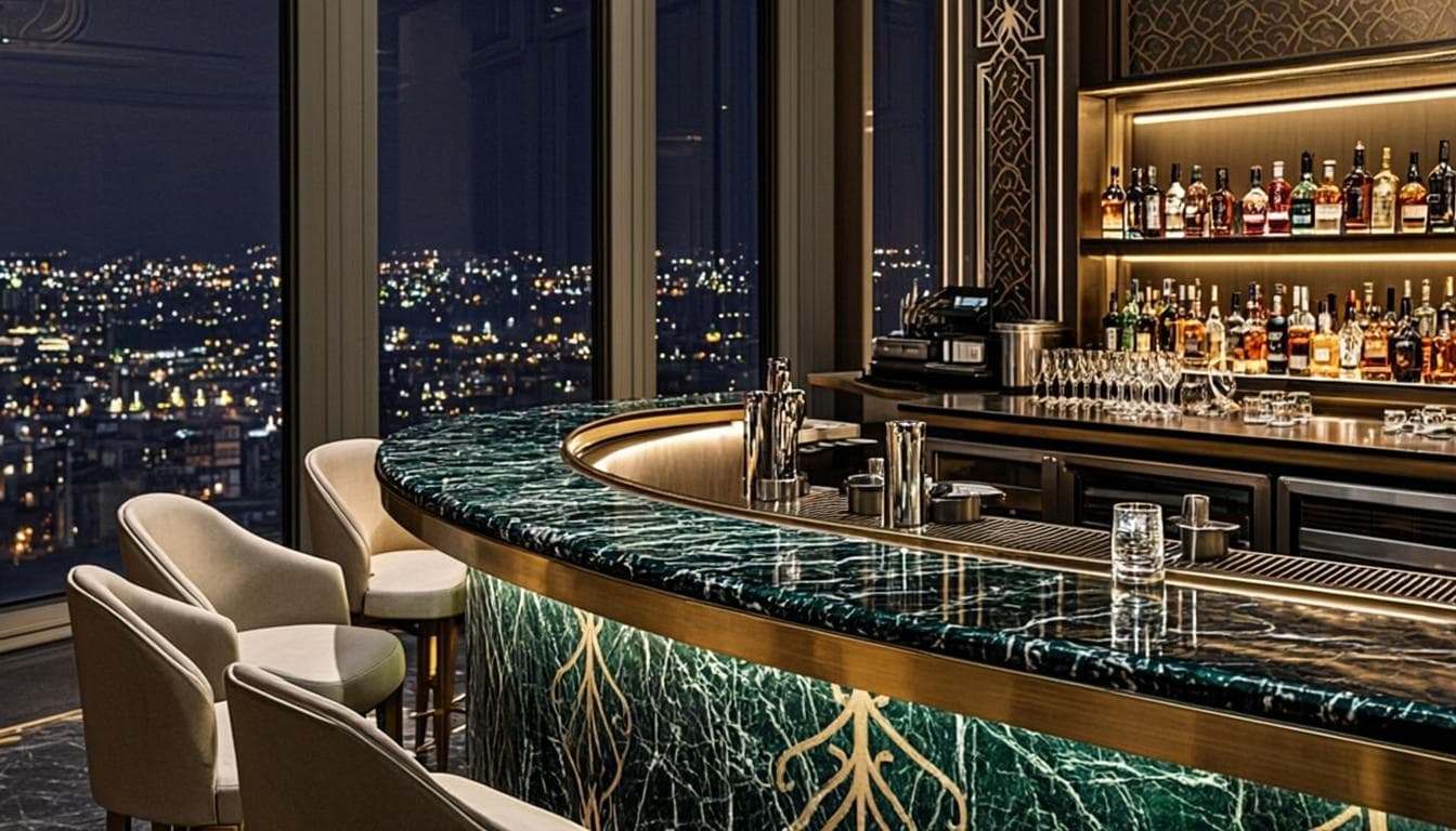 Sky lounge de nuit