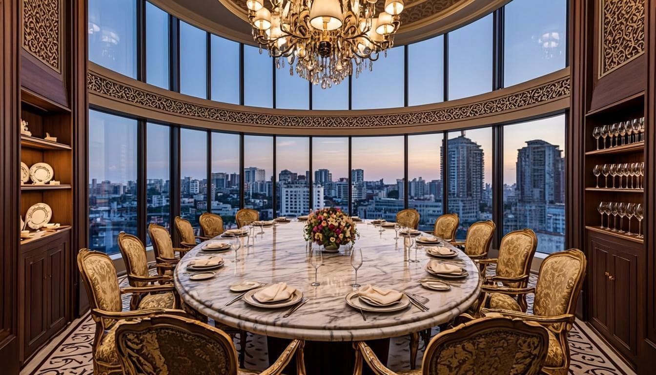 Salle à manger panoramique