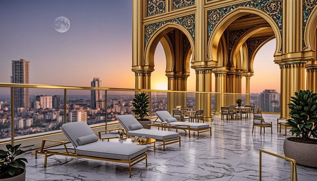 Toit panoramique au croissant