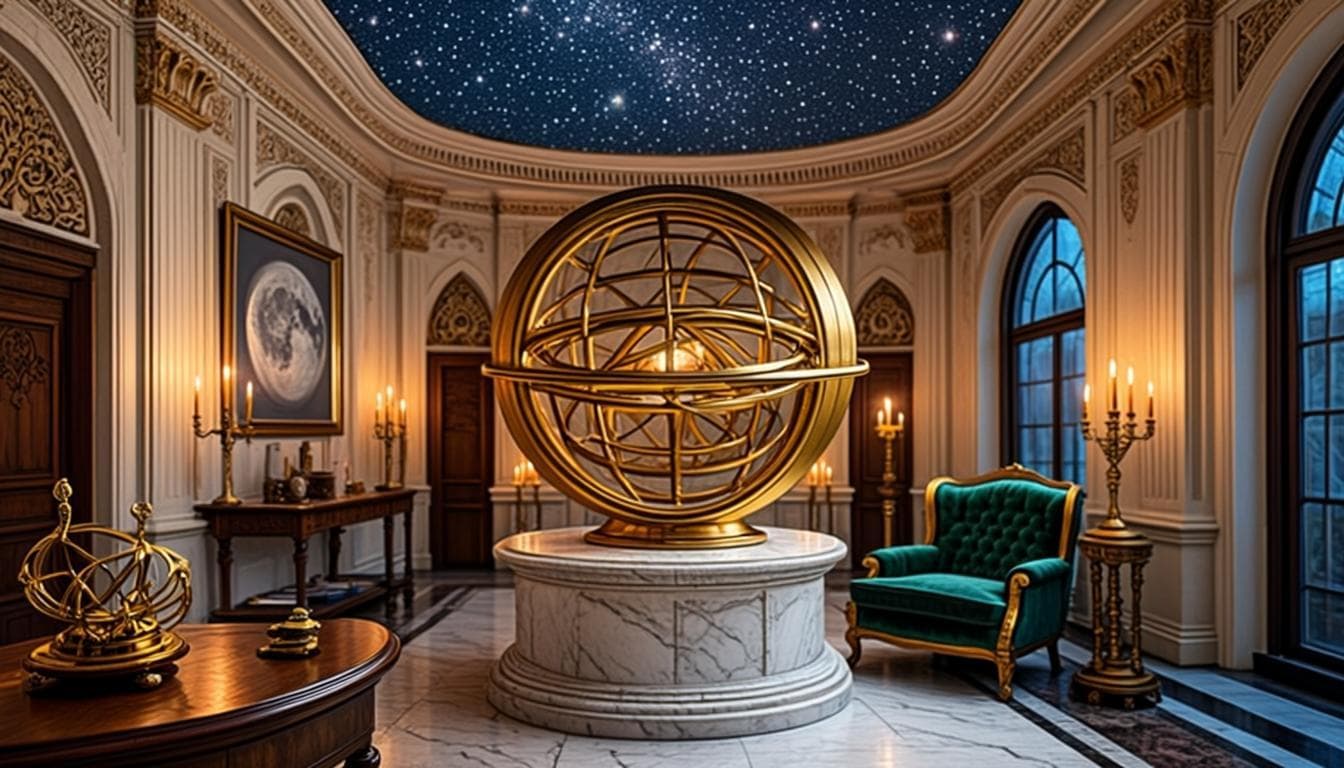 Cabinet du globe céleste