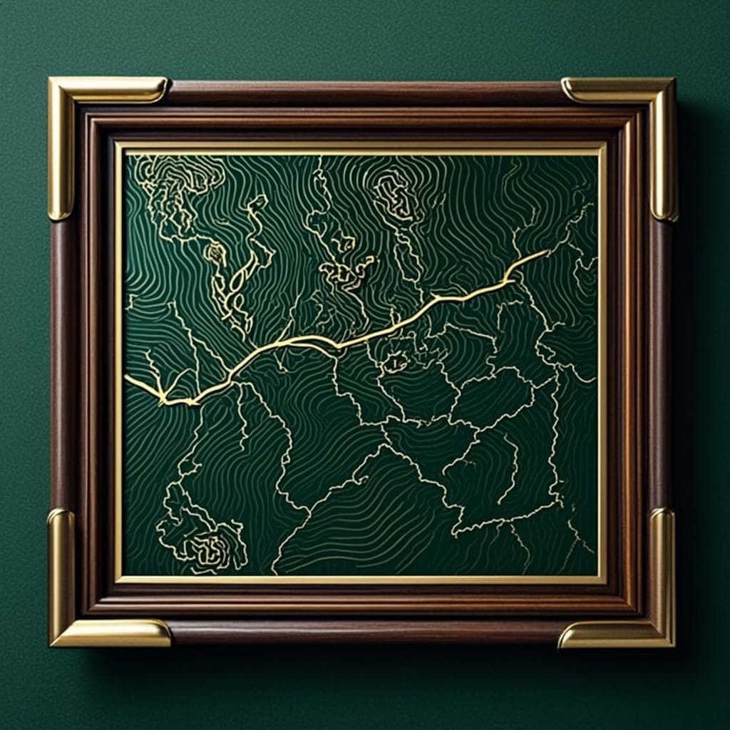 Panneau Topographique