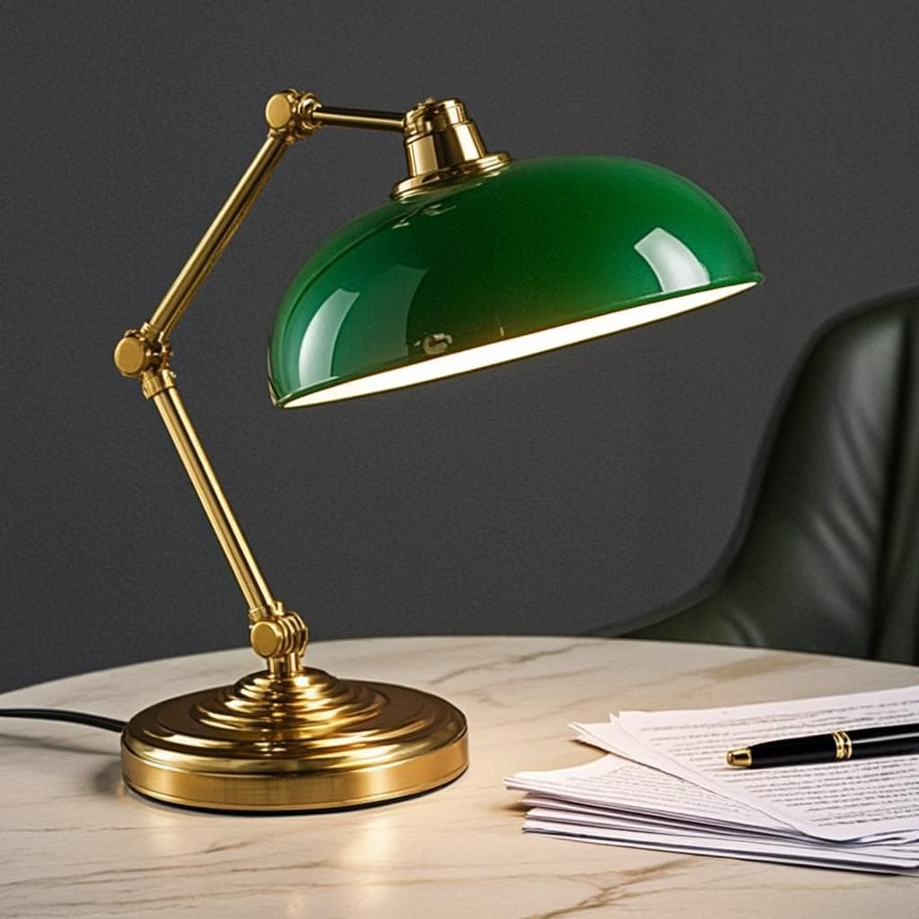 Lampe de Bureau Émeraude