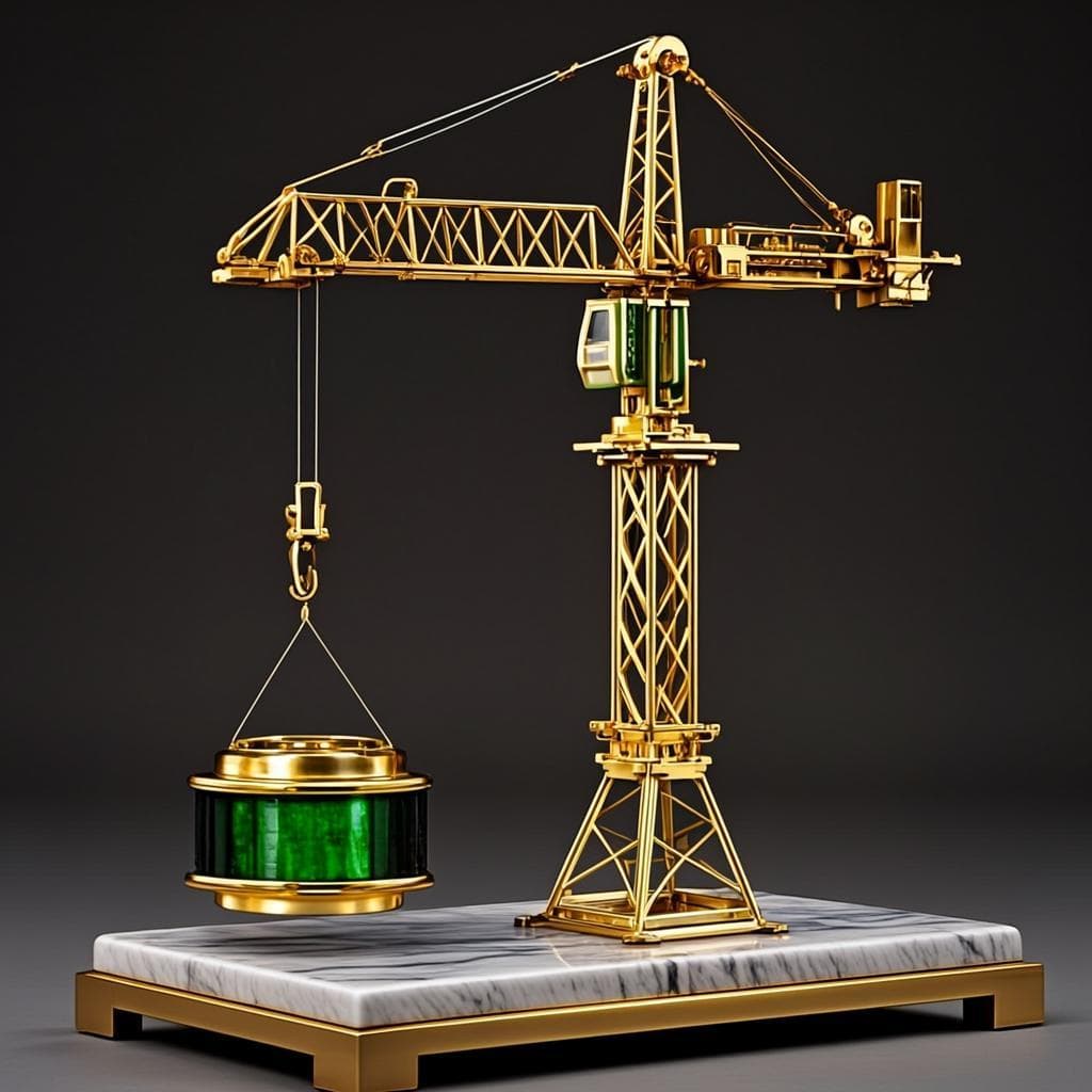 Maquette Grue de Chantier