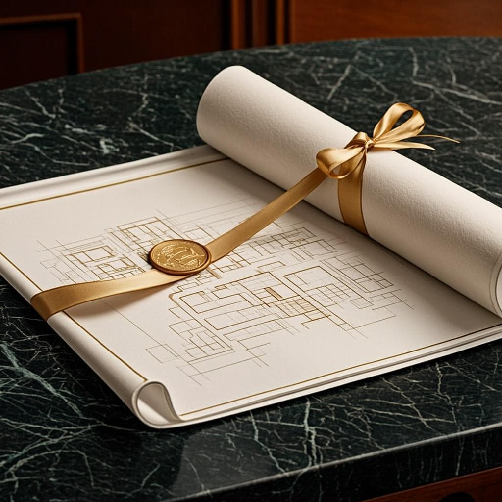 Rouleau de Plans