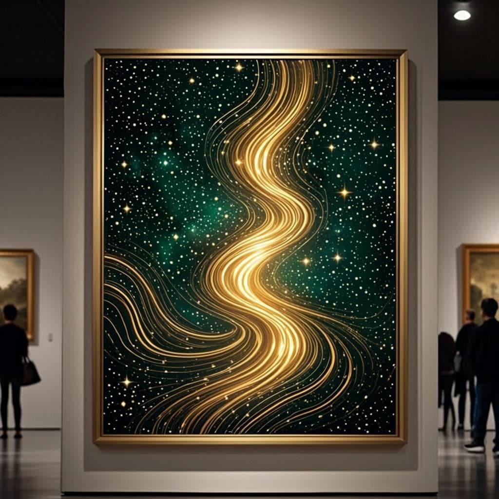 Affiche Calligraphie نور — Saudi Nuur