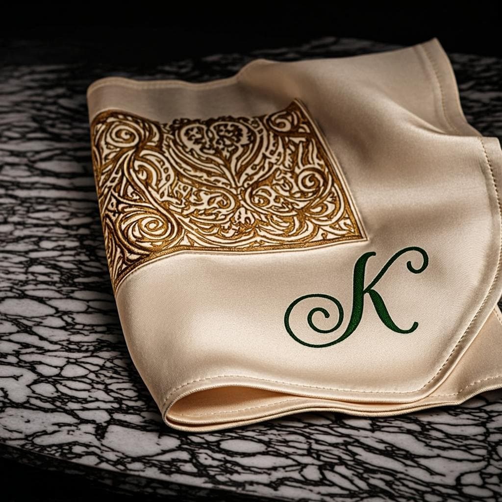 Pochette Brodée