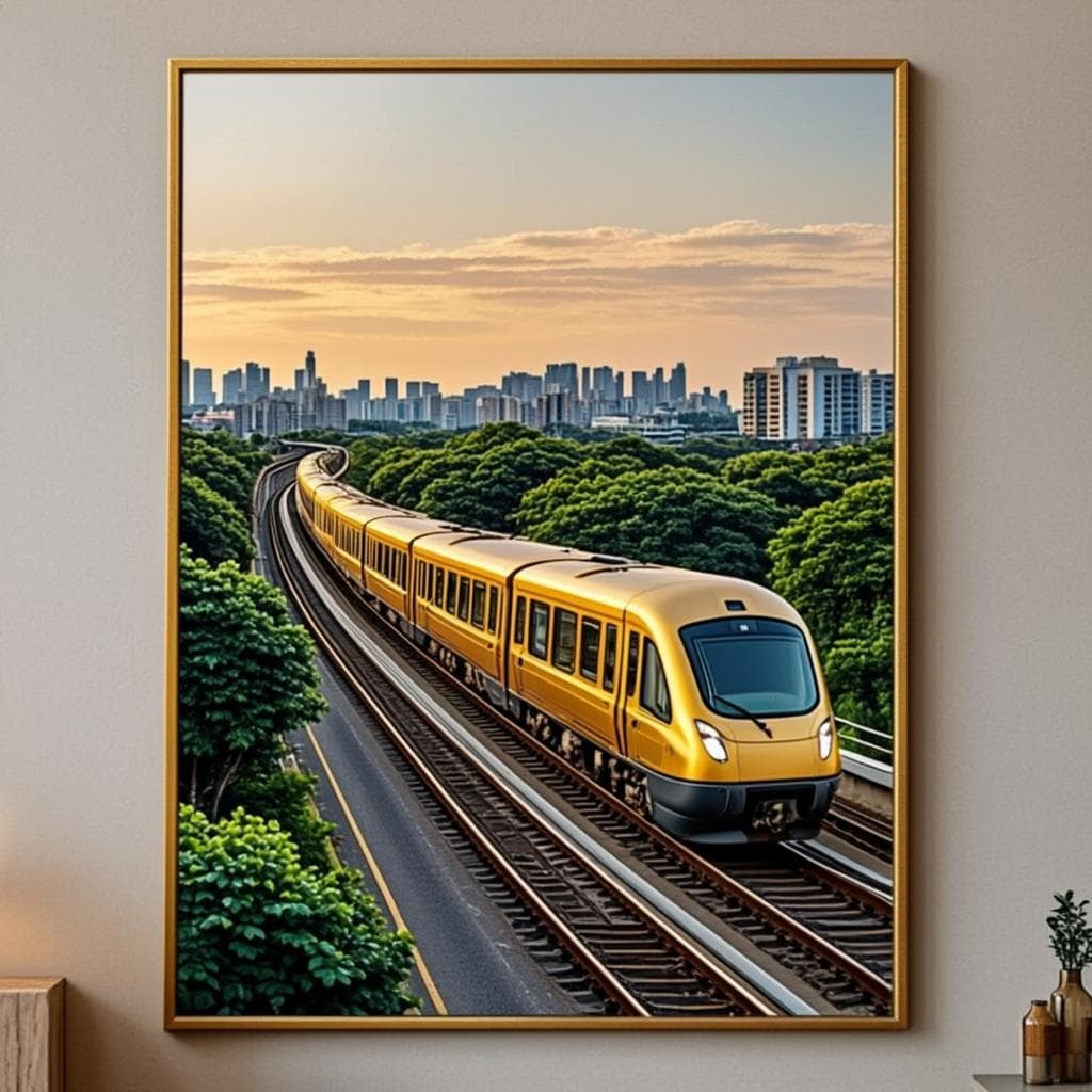 Affiche Métro Doré