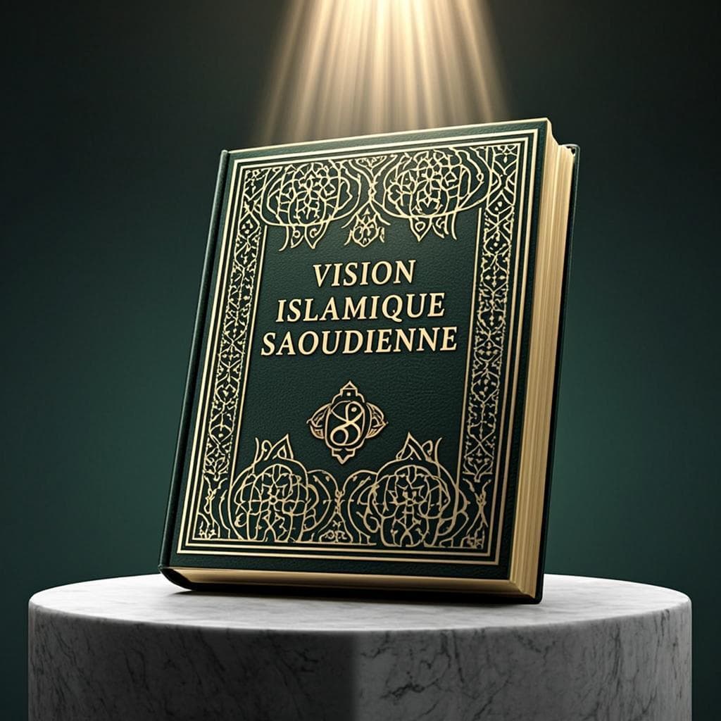 Coffret Livre d'Art Orné — Vision Islamique Saoudienne
