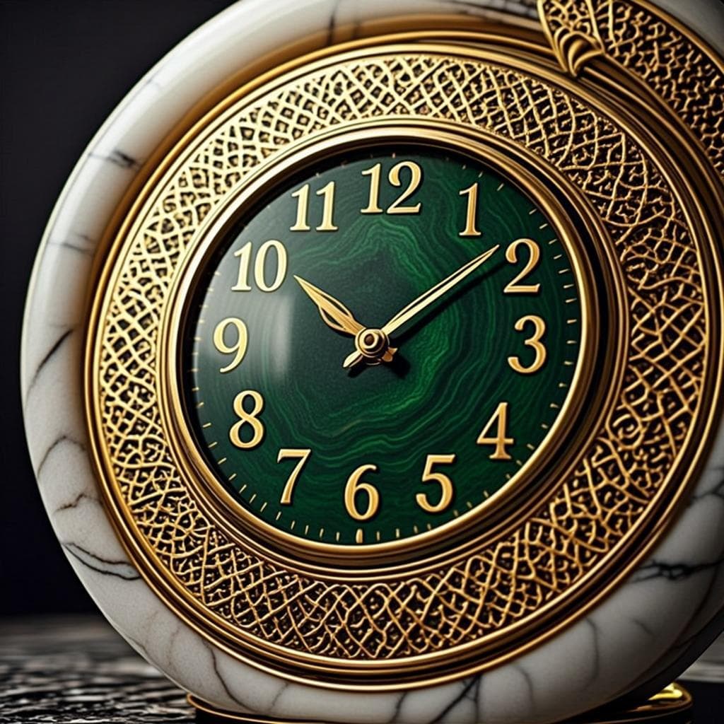 Horloge Géométrique