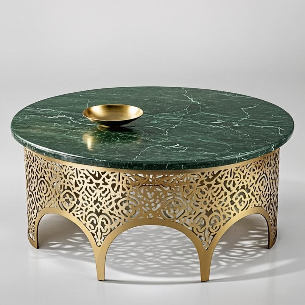 Table Basse Émeraude