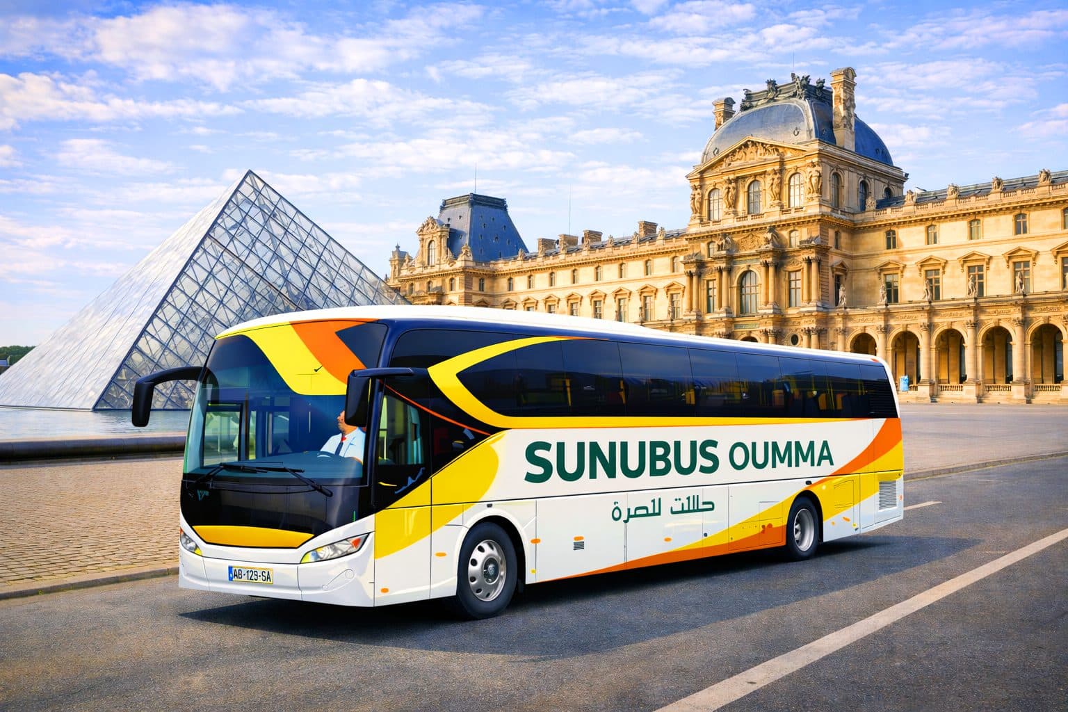 SUNUBUS OUMMA — Navette Prestige Paris — photo officielle SUNUBUS