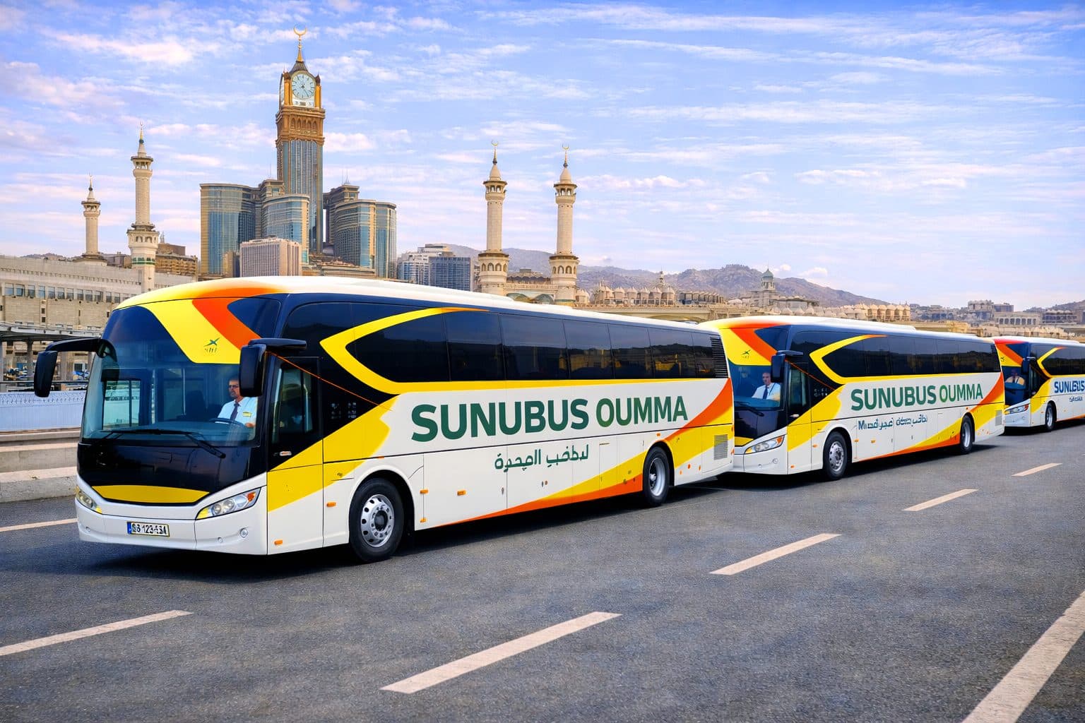 SUNUBUS OUMMA — Les Portes de Makkah — photo officielle SUNUBUS