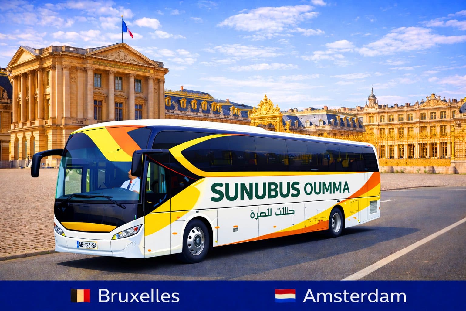 SUNUBUS OUMMA — Grand Tour Umra Europe — photo officielle SUNUBUS